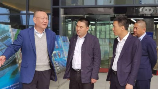 外贸牛创始人肖碧祥受邀赴南京空港保税物流中心考察学习